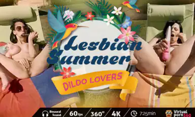 Lesbian Summer Dildo Lovers 870