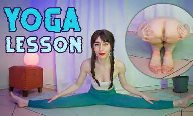 A Private Yoga Stretch for My Tight Pussy