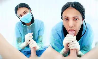 Surgical Semen Extraction Gloved Post Op Edging