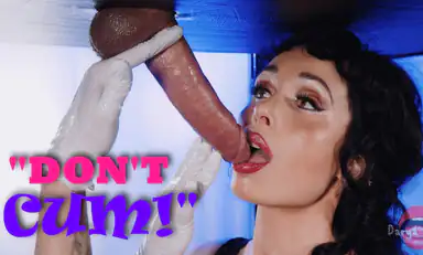 Dont Cum Milking Table Edging Facial Cumshot