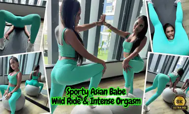 Cherry Lee Sporty Asian Babe Wild Ride Masive Creampie