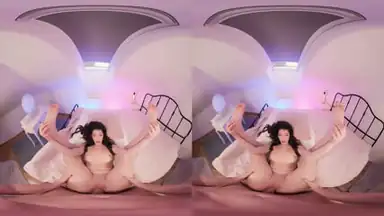 Watching Anna Bella Bounce Up And Down, Either In Cowgirl Or Reverse Is A Behold