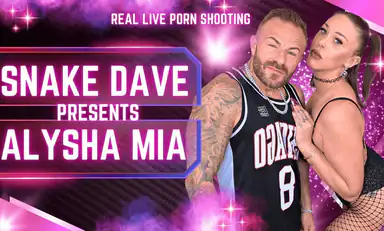 Alysha Mias Porn Casting with Snake Dave