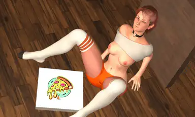 Pizza Delivery Girl Cgi VR