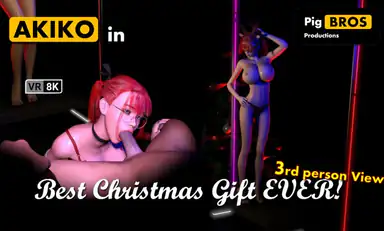 Akiko Best Christmas Gift Ever 8K 3rd Person View