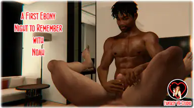 Gay Fvr 48 a First Ebony Night to Remember Noah