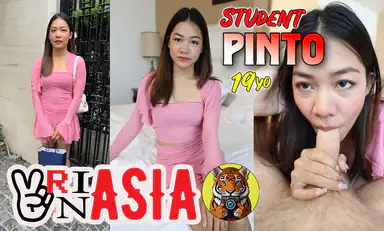 Super Cute Thai Student Bangs Hard on First Date
