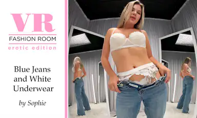 Blue Jeans and White Underwear by Sophie