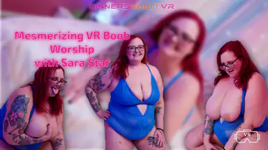 Mesmerizing VR Boob Worship with Sara Star